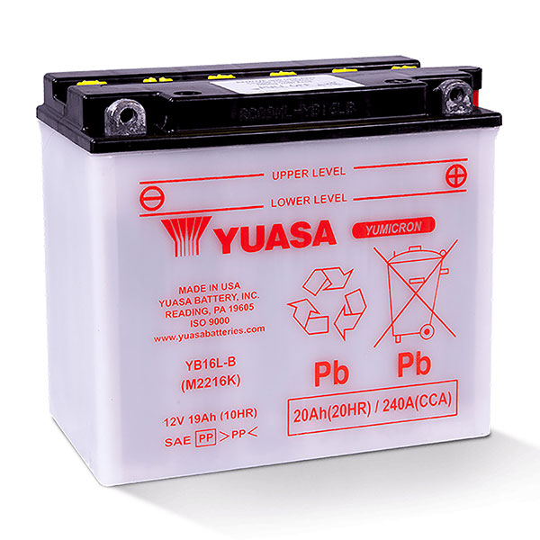 YUASA SERIES BATTERY (YUAM2216K)