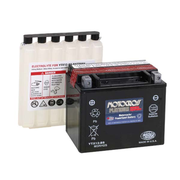 MOTOCROSS YTX12-BS BATTERY (MOFM3RH2S)