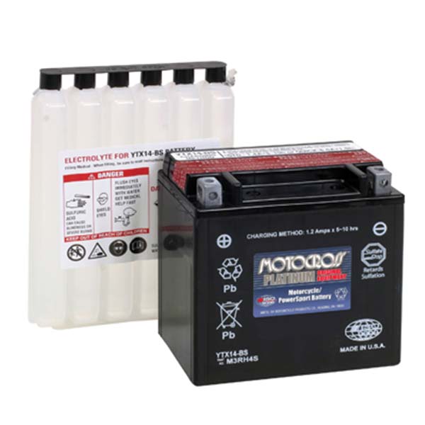 MOTOCROSS YTX14-BS BATTERY (MOFM3RH4S)