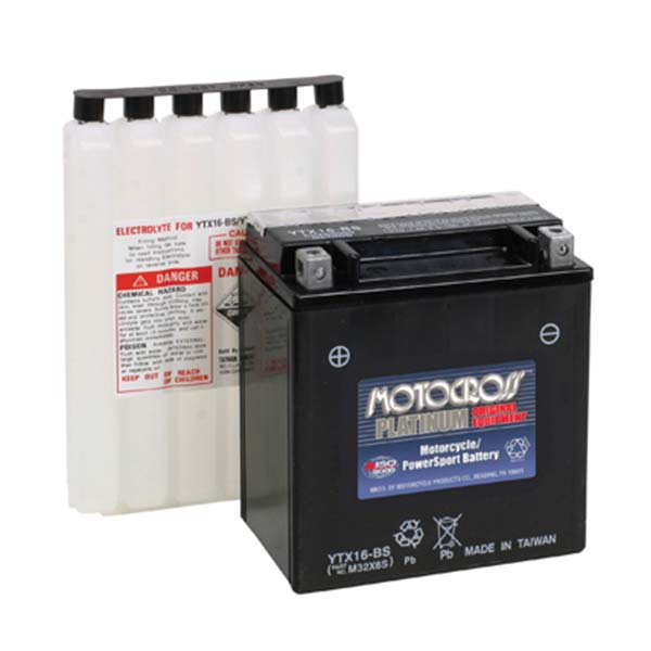MOTOCROSS YTX16-BS BATTERY (MOSM32X6S)