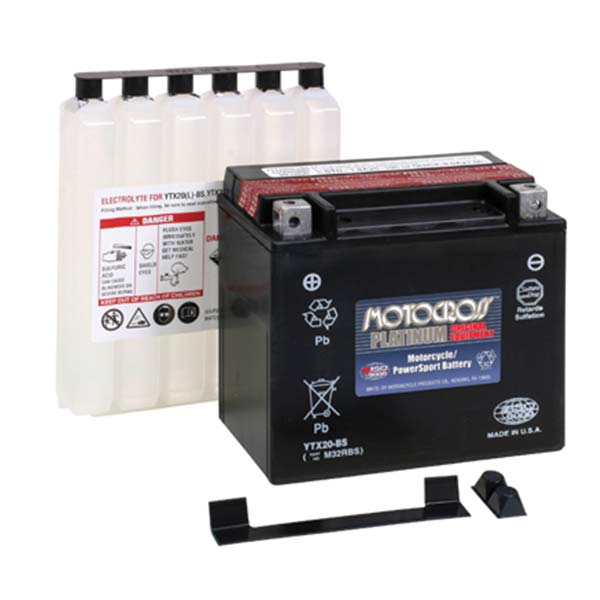 MOTOCROSS YTX20-BS BATTERY (MOSM32RBS)