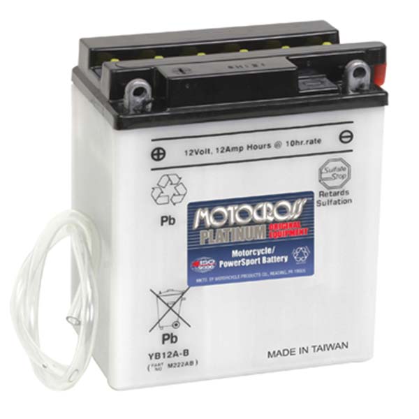 MOTOCROSS YB12A-B BATTERY (YUAM222AB)