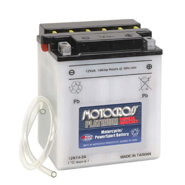 MOTOCROSS 12N14-3A BATTERY (MOFM2241B)