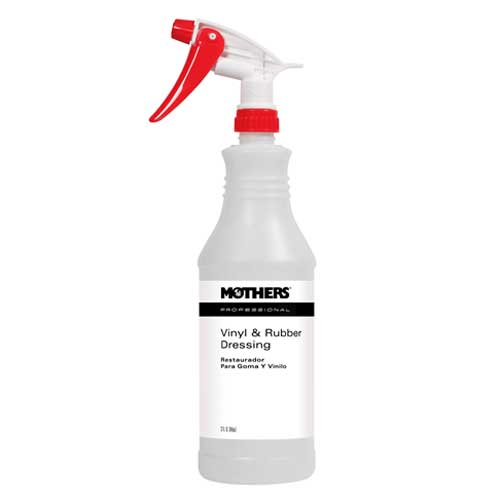 Mothers Polishes Waxes Cleaners Inc. - Professional Vinyl & Rubber Dressing Sprayer/Bottle 32oz (CS 12) - MPWC - 88132