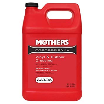 Mothers Polishes Waxes Cleaners Inc. - Professional Vinyl & Rubber Dressing 1 gal (CS 4) - MPWC - 88138