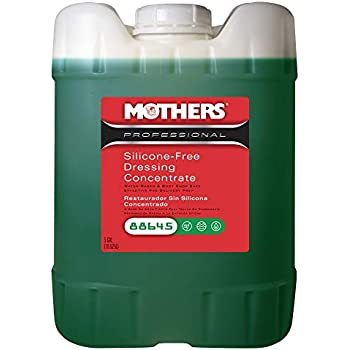 Mothers Polishes Waxes Cleaners Inc. - Professional Silicone-Free Dressing Concentrate 5 Gallon - MPWC - 88645