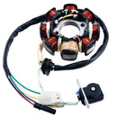 STATOR/MAGNETO 8-COIL 50CC (08-0205)