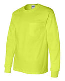 Gildan Ultra Cotton® Long Sleeve Pocket T-Shirt - 2410