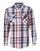Burnside Long Sleeve Plaid Shirt - B8202