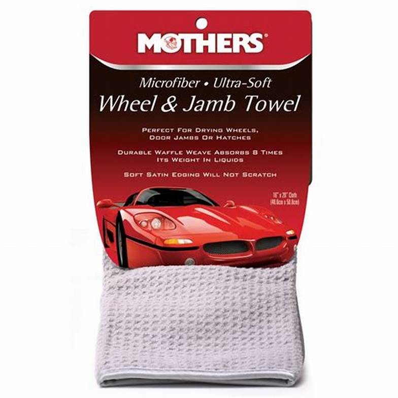 Mothers Polishes Waxes Cleaners Inc. - Wheel & Jamb Towel - MPWC - 90-155500