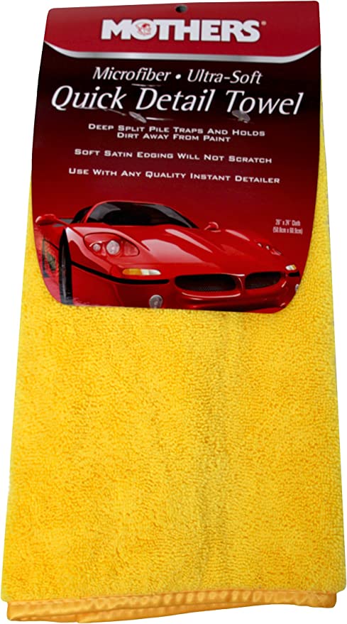Mothers Polishes Waxes Cleaners Inc. - Ultra Soft Quick Detail Towel - MPWC - 90-155600