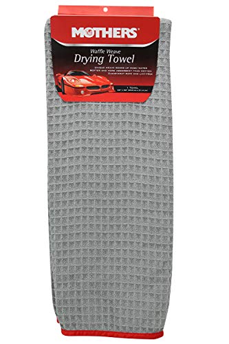 Mothers Polishes Waxes Cleaners Inc. - Waffle Weave Drying Towel 25" x 36" (CS 12) - MPWC - 90-156601