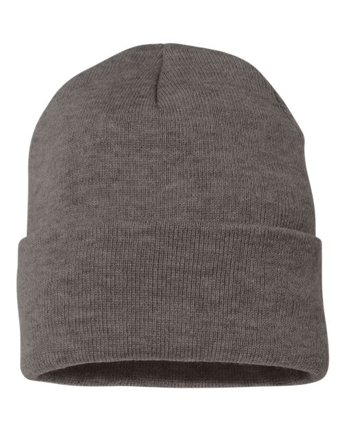 Sportsman Sherpa Lined 12" Cuffed Beanie - SP12SL