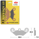 SBS ATV/UTV EVO SINTER BRAKE PAD (6280914108)
