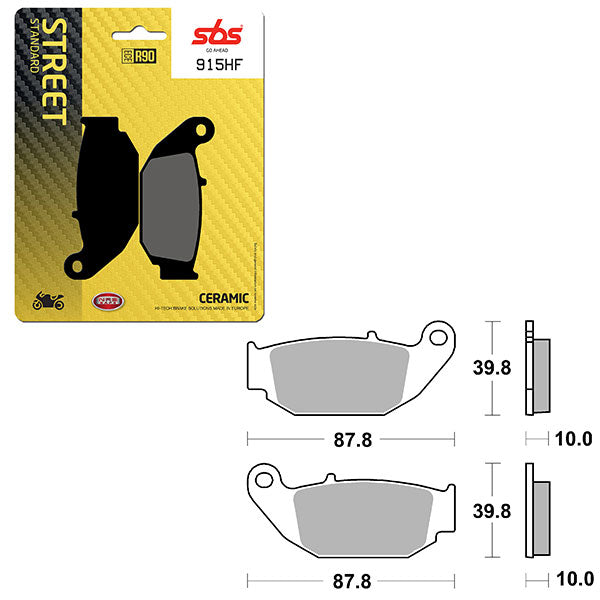 SBS ATV/UTV CERAMIC BRAKE PAD (6190915108)