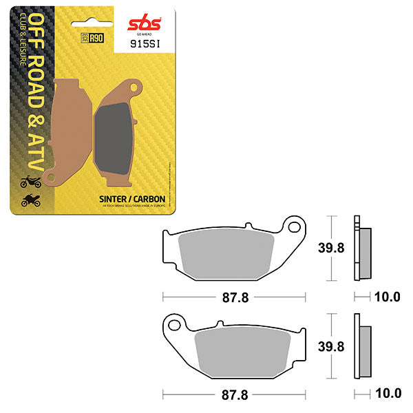 SBS ATV/UTV SINTER BRAKE PAD (6240915108)