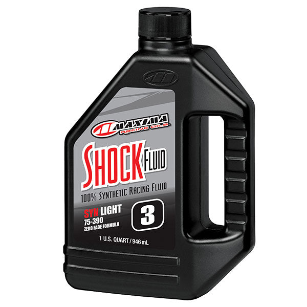 SYNTHETIC SHOCK OIL LITE 3WT. 1QT (50-57901-1)