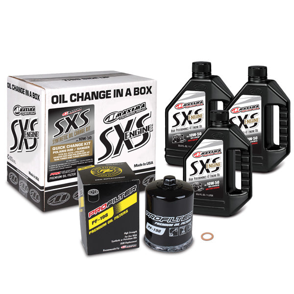 SXS OIL CHNG KT 10W50 SYNTHETIC POL (90-219013)