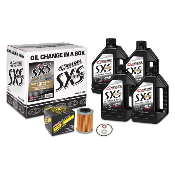 SXS OIL CHNG KT 5W40 SYNTHETIC BRP (90-219013-CA)