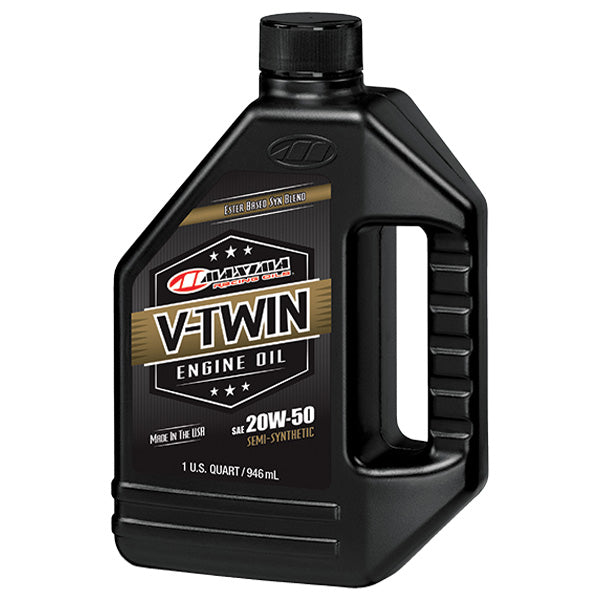 MAXIMA RACING OILS V-TWIN SNTH BLEND 20W50 12PK (30-14901)