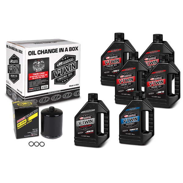 V-TWIN OIL CHNG KT SYNTH/BLK (90-119016PB)