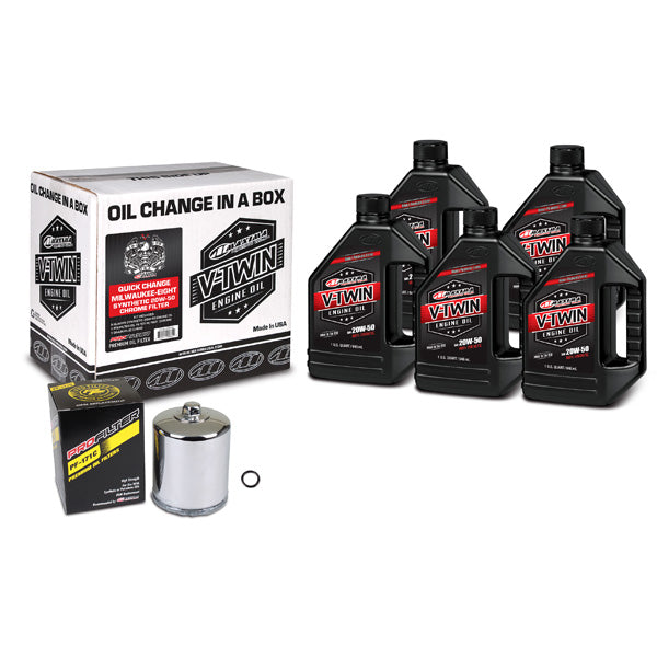 V-TWIN OIL CHNG KT SYNTH/CHRM (90-129015PC)