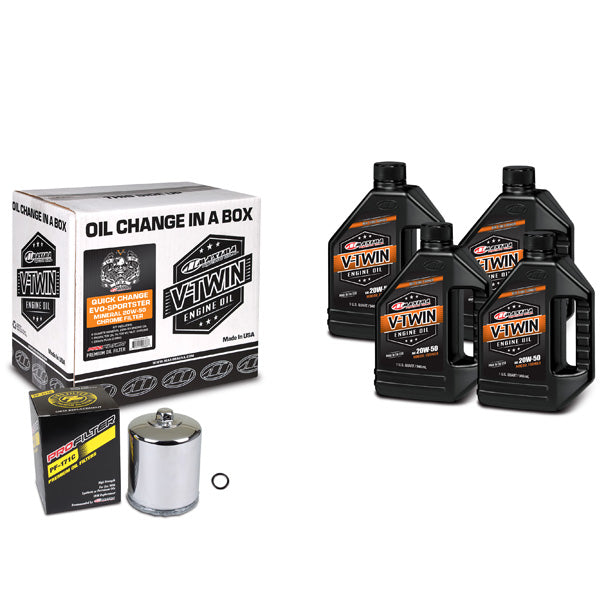 V-TWIN OIL CHNG KT MINERL/CHRM (90-069014PC)