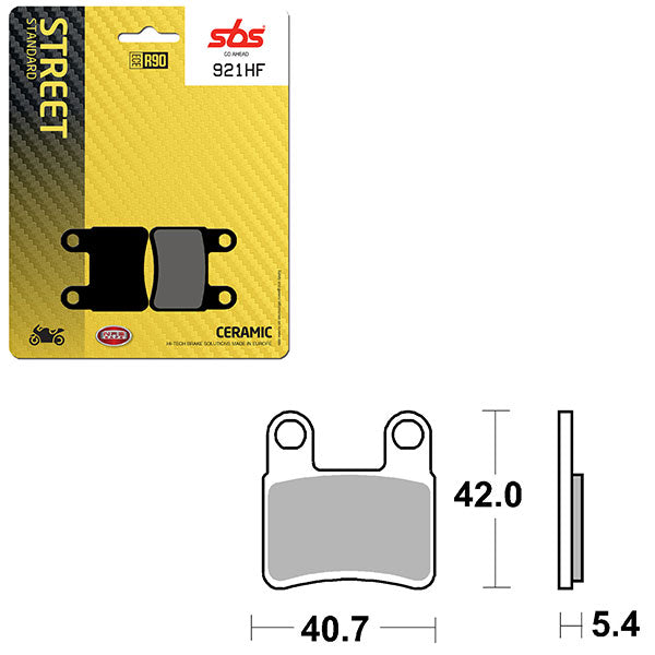 SBS ATV/UTV CERAMIC BRAKE PAD (6190921108)