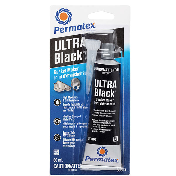 PERMATEX ULTRABLACK RTV GASKET MAKER (59803)