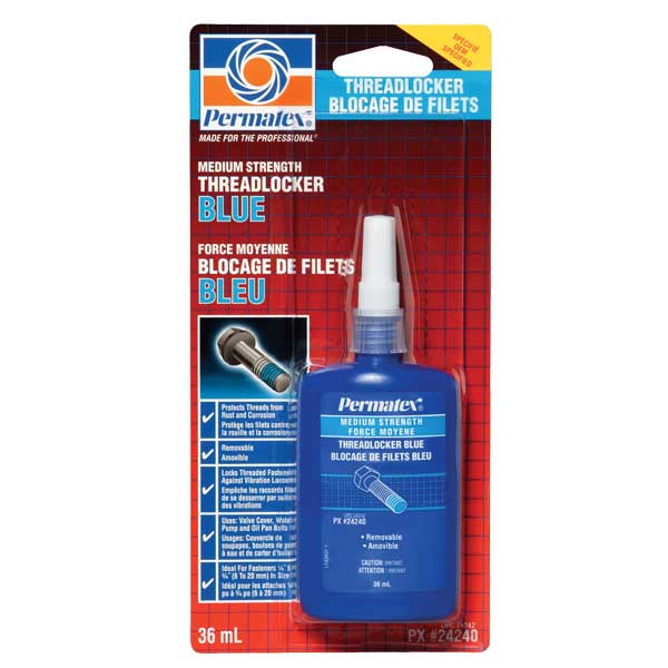 PERMATEX THREADLOCKER MEDIUM STRENGTH 36ML