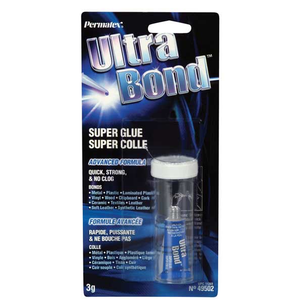 ULTRBOND SUPER GLUE 3ML TUBE (49502)