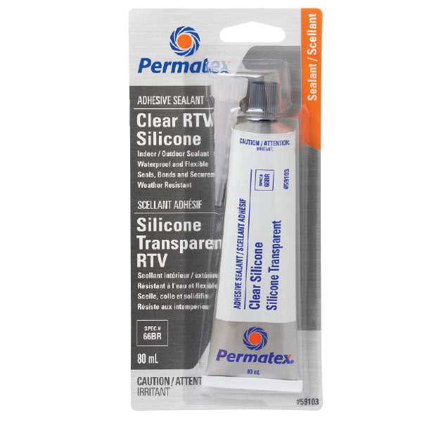 PERMATEX CLEAR SILICONE (59103)