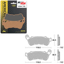 SBS HIGH PERFORMANCE & NO DUST SINTER FRONT BRAKE PAD (6550934108)