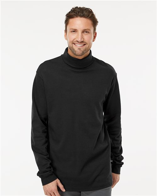 King Fashion Interlock Turtleneck Long Sleeve T-Shirt - KF4900