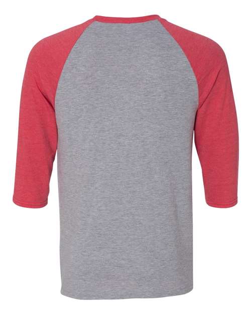 Anvil Triblend Raglan Three-Quarter Sleeve T-Shirt - 6755