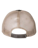 Mega Cap Herringbone Trucker Cap - 6990