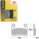 SBS DYNAMIC RACING CONCEPT DUAL SINTER BRAKE PAD 960DS-2 (6410960108)