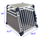 Munro Kennels K-9 Shield Aluminum Pro Series Car Crates MK-00020