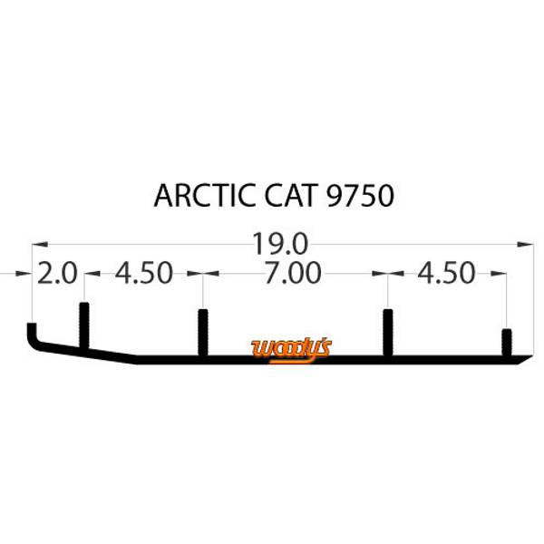 ACE CARBIDES 6" CAT PAIR (AA6-9975)