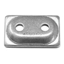 WOODY'S ALUMINUM ANGLE DOUBLE DIGGER BACKER PLATES (ADA2-3775-B)