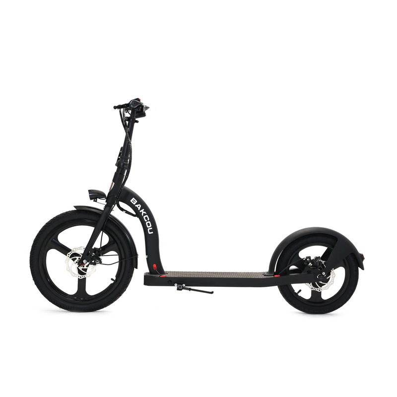 BAKCOU BADGER ELECTRIC SCOOTER MATTE BLACK