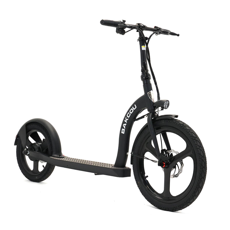 BAKCOU BADGER ELECTRIC SCOOTER MATTE BLACK