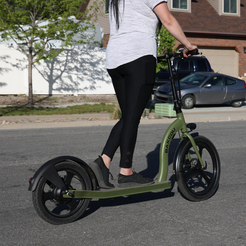 BAKCOU BADGER ELECTRIC SCOOTER MATTE BLACK