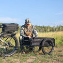 BAKCOU Folding Cargo eBike Trailer