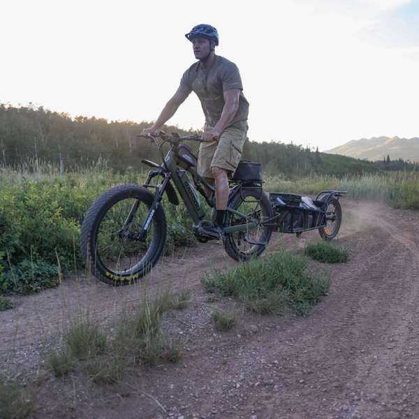 BAKCOU Single Wheel Hunting Cargo Trailer