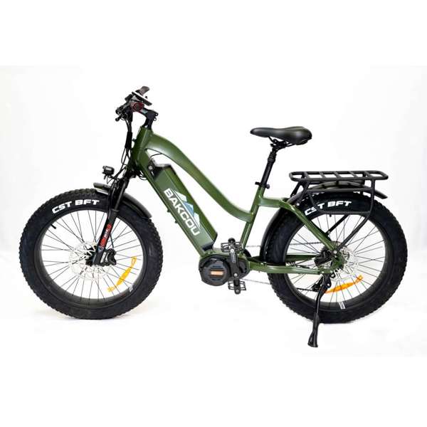 BAKCOU Mule Step-Through 26" 21AH Matte Army Green