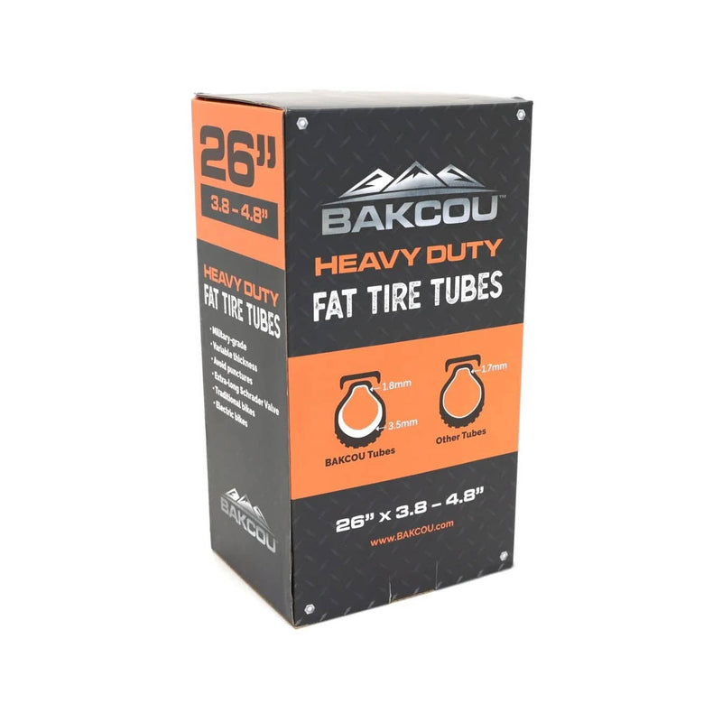 BAKCOU SINGLE HEAVY DUTY FAT TIRE TUBE 26"