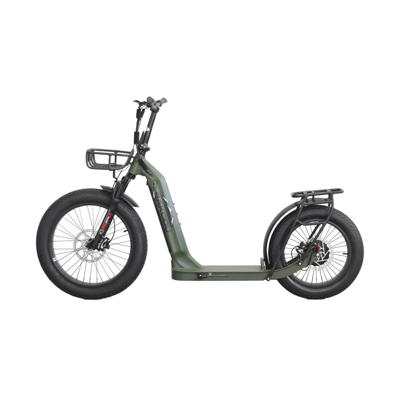 BAKCOU TIMBERWOLF ELECTRIC SCOOTER MATTE ARMY GREEN