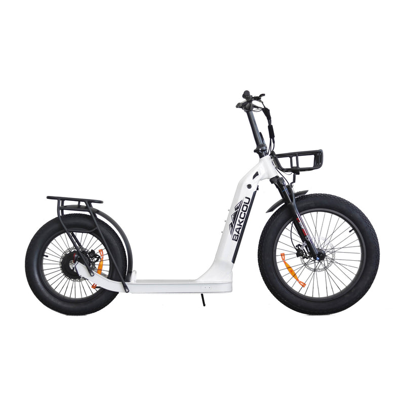 BAKCOU TIMBERWOLF ELECTRIC SCOOTER GLOSS WHITE