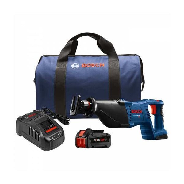 Bosch 18V Reciprocating Saw Kit with CORE18V Battery Model#: CRS180-B14